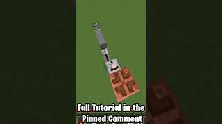 The Best 3x3 Piston Door  Minecraft Bedrock 121 minecraft redstone tutorial bedrock mumbo [upl. by Ilac]