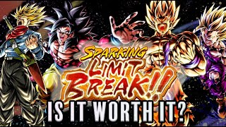 quotSparking Limit Breakquot Is It Worth It  AGAIN  Dragon Ball Legends [upl. by Rusel]