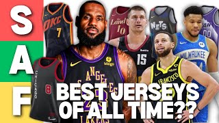 Best NBA City Jerseys RANKED [upl. by Llewellyn519]