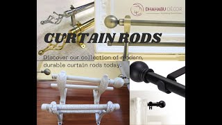 Getting Your Curtain Rods Right realestate interiordesign [upl. by Lodmilla]