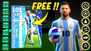 Free Messi Best Training Guide 🥶  efootball 2024 ✨ [upl. by Silvia]