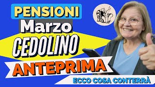 ⚡️PENSIONI 👉 ANTEPRIMA CEDOLINO di MARZO 2024 🔎 Ecco conterrà nel dettaglio 🔎 [upl. by Housum]