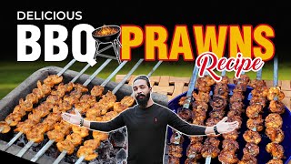 BBQ Prawns Recipe By Mani Partner [upl. by Saideman36]