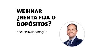 Video Webinar Renta Fija o Depósitos  BESTINVER [upl. by Amalie]