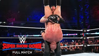 FULL MATCH  Undertaker vs Triple H  No Disqualification Match WWE Super ShowDown 2018 [upl. by Tybi]