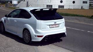 Focus Rs 2010 Blueflame exhaust [upl. by Namqul897]