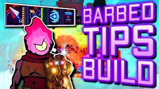 MOST POWERFUL BUILD EVER  Dead Cells  Barbed Tips DOT Build 5BC Run w Postgame Commentary [upl. by Aicilak]