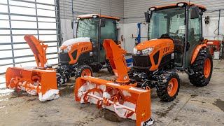 Medium VS Light Duty Snow Blowers for the LX2610 LX2963 VS K64227CF [upl. by Leirrad387]