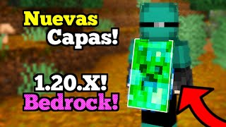 🟢 Como Tener CAPAS ANIMADAS en Minecraft PE 120x  Capas Personalizadas MCPE  Windows y Android [upl. by Nerine39]