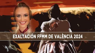 Revive la Exaltación de la Fallera Mayor de València 2024 en Levante Televisión [upl. by Aseneg]