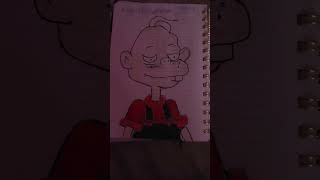 My Rugrats drawing William Wiseguy from the episode the Big House 😀😃👶🏻🏫🚌🍼🖍🔑 [upl. by Spence397]