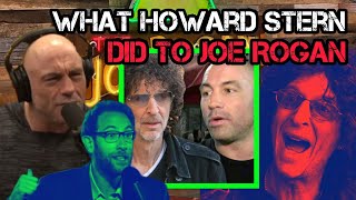 Joe Rogan EXPOSES Howard Stern Being Threatened by Podcasts and There Falling Out [upl. by Delanty]