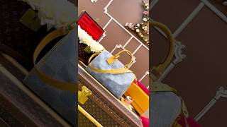 LV Speedy 40 Bandoulière Blue Damier Denim N40701 lvspeedy lvlover lvaddict lv lvbag luxury [upl. by Turley219]