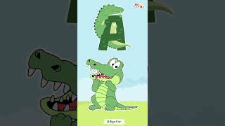 A for Alligator Animal Phonics Song Learn the ABCs Kids Alphabet Songs kidpidtoons [upl. by Hako]