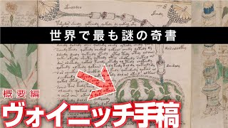 【謎】ヴォイニッチ手稿・地球史上最も謎に包まれている書籍｜概要編 [upl. by Eaves]