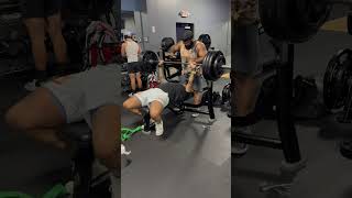 retrogains12 subscribe fitnessinfluencer benchpress gymshorts gymmotivation like chestday [upl. by Hanaj]