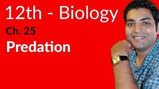 12th Class Biology Explain Predation  Ch 25 Ecosystem  12th Class Biology [upl. by Siugram956]