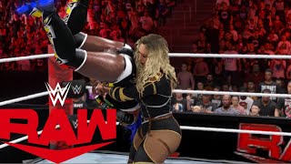 WWE 2K24  NAOMI VS NIKKITA LYONS  RAW [upl. by Sinnal]