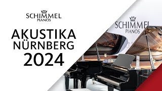 akustika Nürnberg 2024  Schimmel Pianos Booth [upl. by Tharp]