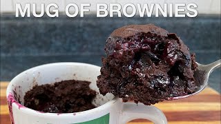 Brownies in a Mug  You Suck at Cooking episode 126 [upl. by Doelling]