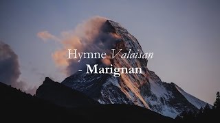 Hymne Valaisan marche militaire  Marignan Suisse [upl. by Mycah]