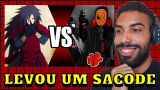 REAGINDO a MADARA VS AKATSUKI  BATALHA MORTAL do einerdtv [upl. by Anner316]