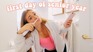 first day of senior year grwm lets do this for the last time [upl. by Mori]