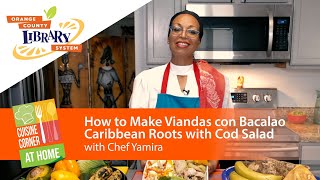 How to Make Viandas con Bacalao  Caribbean Roots with Cod Salad [upl. by Shippee231]