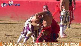 Calcio Storico Fiorentino 2019 la finale Rossi Bianchi [upl. by Hausmann]