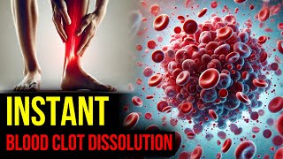 These 5 FOODS Instantly Dissolve Blood Clots in Your Vessels [upl. by Wileen]