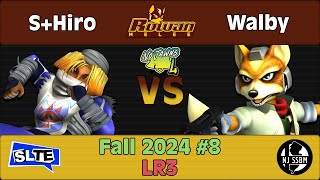 Rowan SSBM Fall 2024 8 SHiro Sheik Vs Walby Fox  LR3 [upl. by Olsewski196]