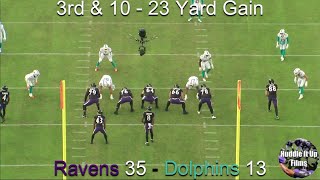 PERFECTION  Lamar Jackson Locks Up 1 Seed amp His 2nd MVP  Ravens vs Dolphins [upl. by Sulamith]