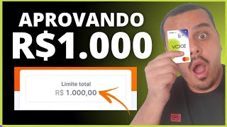 ATENÇÃO APROVANDO LIMITE DE R 1000 CARTÃO DE CRÉDITO SICOOBCARD VOOZ VISA APROVANDO DESTE JEITO [upl. by Atineg710]