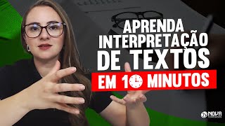 Interpretação e Compreensão Textual para Concursos [upl. by Joline]