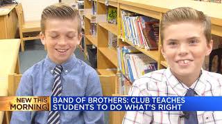 Teacher creates Band of Brothers to instill kindness in local students [upl. by Yukio]