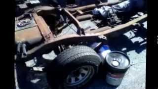 1978 Jeep CJ7 QuadraTrac demo and view in chassis [upl. by Neeroc]