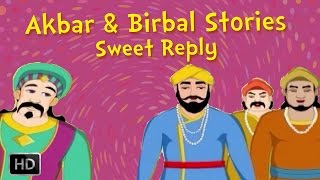 Akbar and Birbal Stories  The Sweet Reply  Birbal The Witty [upl. by Brig]