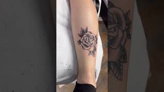 Rose TraditionalRose RoseTattoo FlowerTattoo Flower GirlTattoo [upl. by Trainer]