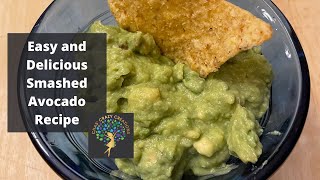 Easy and Delicious Smashed Avocado Recipe [upl. by Mieka445]