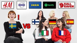 Swedish Was Shocked By The Pronunciation Of Swedish Brand Name In 6 Different Europe Countries [upl. by Nannie616]