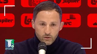 Domenico Tedesco DISAPPOINTED after Belgium LOSS to France [upl. by Enitsuga]