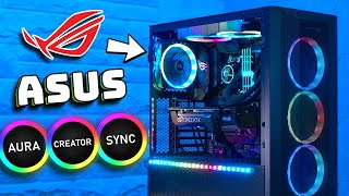 GREAT or GARBAGE Asus Aura Sync amp Aura Creator  RGB Explained [upl. by Landau]