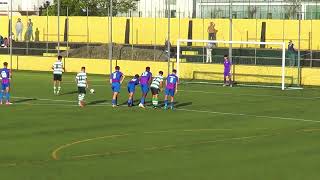 Leça FC X Maia Lidador Camp Dest 1ª Div Sub 19 [upl. by Yajeet]