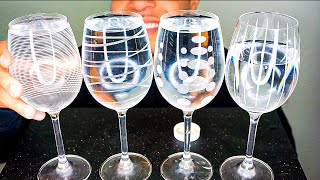 ASMR Drinking WATER Glass Cups Sounds NO TALKING Mukbang BIG Gulps Chugging Challenge [upl. by Fowkes]