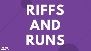 RIFFS AND RUNS EASY  VOCAL EXERCISE [upl. by Isia]