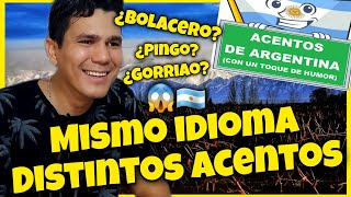 VENEZOLANO reacciona a ACENTOS ARGENTINOS😱🇦🇷 Algunos me hicieron reir [upl. by Dlorag717]