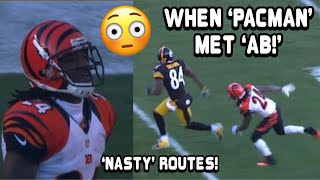 Antonio Brown Vs ‘Pacman’ Jones 🔥 WR Vs CB 2012 Pacman Jones MEETS Antonio Brown 😳 [upl. by Quillan]