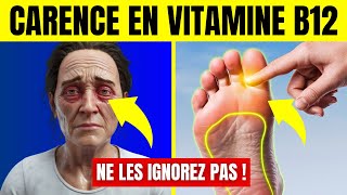 7 signes préoccupants de basse vitamine B12 symptômes carence vitamine B12 [upl. by Rochell967]