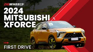 2024 Mitsubishi XFORCE  First Drive  ZigwheelsPh [upl. by Amehsyt]