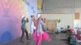 Ravi Khalsa teaching bhangra [upl. by Nylarak]